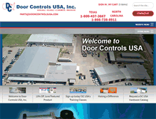 Tablet Screenshot of doorcontrolsusa.com